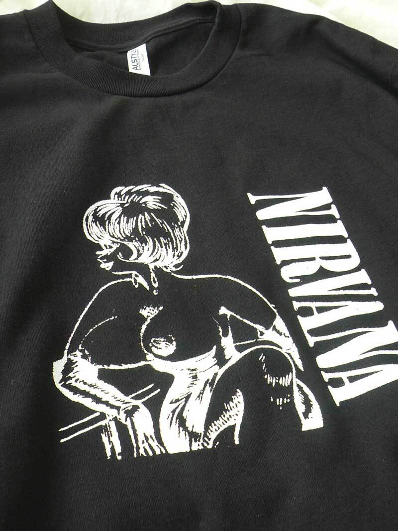 【新品】Nirvana Tシャツ XLサイズ オルタナ グランジ ノイズ ギターポップ カート・コバーン Sonic Youth_画像3