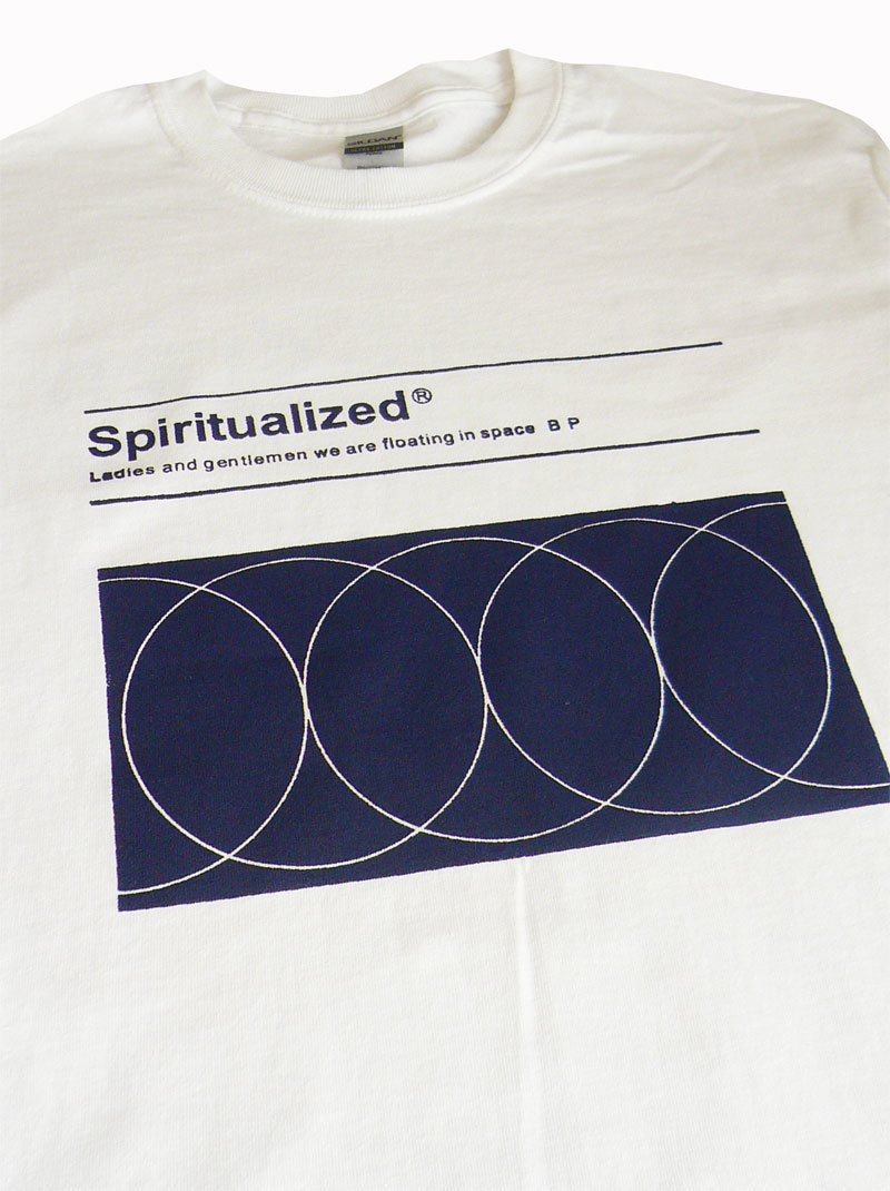 【新品】Spiritualized 宇宙遊泳 Tシャツ Lサイズ 90s サイケ ギターポップ シューゲイザー Spacemen3 Spectrum シルクスクリーンプリントの画像3