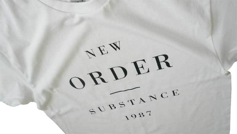 【新品】New Order Tシャツ Lサイズ ギターポップ ネオアコ ダンス マンチェ　ピーター・サヴィル Peter Saville マイク・ミルズ_画像2