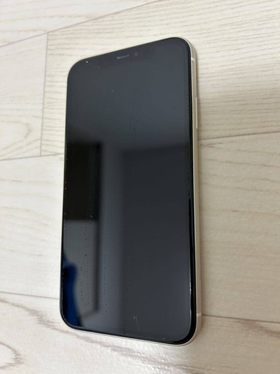 1円〜 iPhone 11 64gb MWLU2J/A ホワイト SIMロックあり　アクティベーションロックオフ　利用制限○ 現状品　k1141_画像2