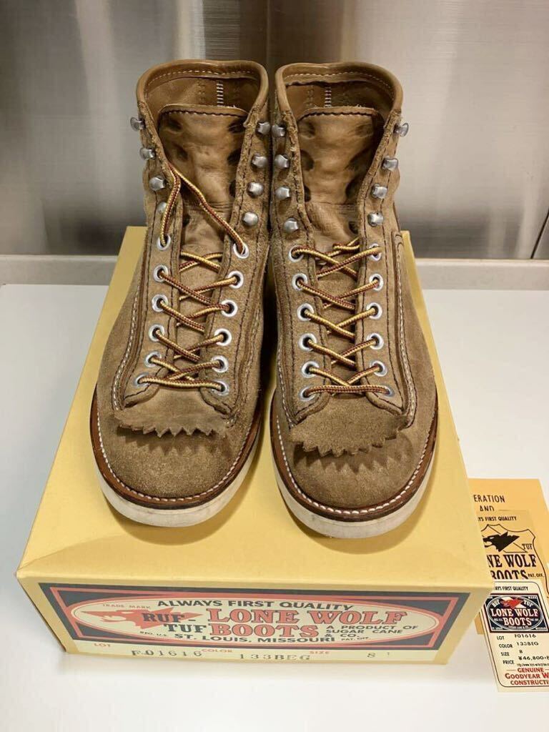 LONE WOLF BOOTS ロンウルフ　ブーツ　ハンター サイズ8(26cm) SUGAR CANE&CO. 東洋エンタープライズ_画像10