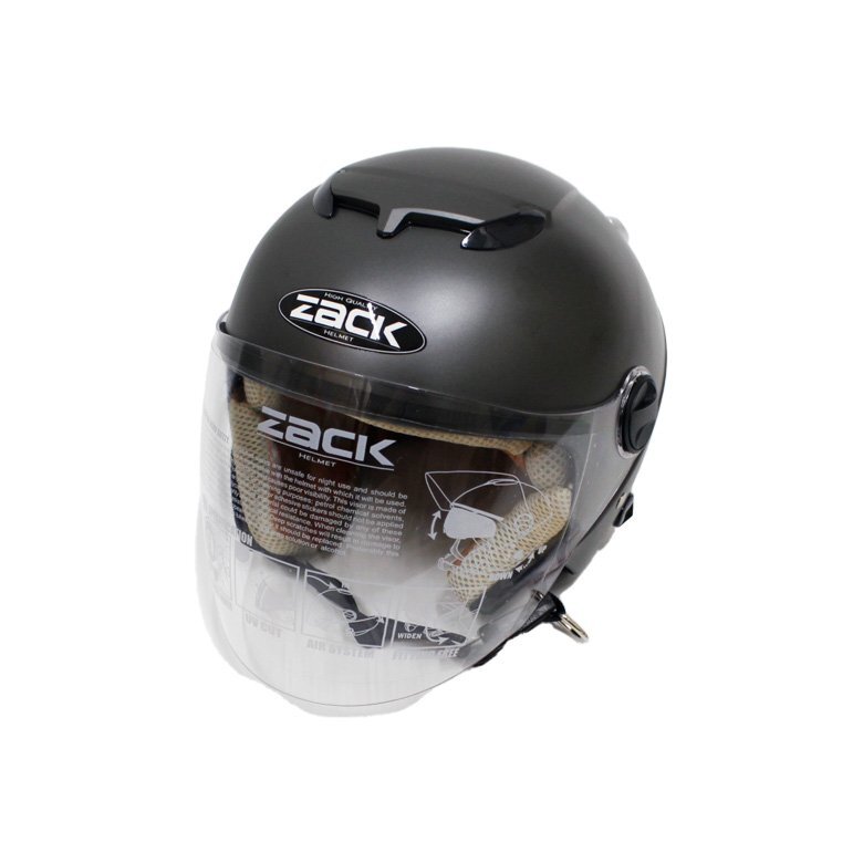  шлем мотоцикл ZACK ZJ-2 ( половина коврик серый ) шлем женский все объем двигателя соответствует внутренний защита ... салон 