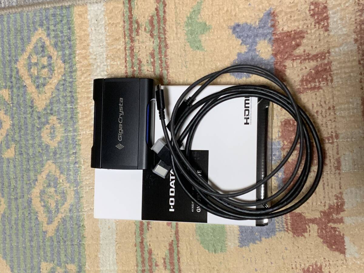 中古 アイ・オー・データ IODATA HDMI キャプチャー 4K対応 GV-USB3HDS/Eの画像1