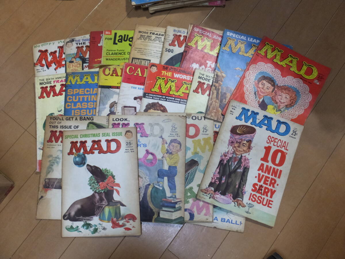 MAD Batman за границей книга@MAD MAGAZINE журнал книга@ Vintage комикс продажа комплектом 