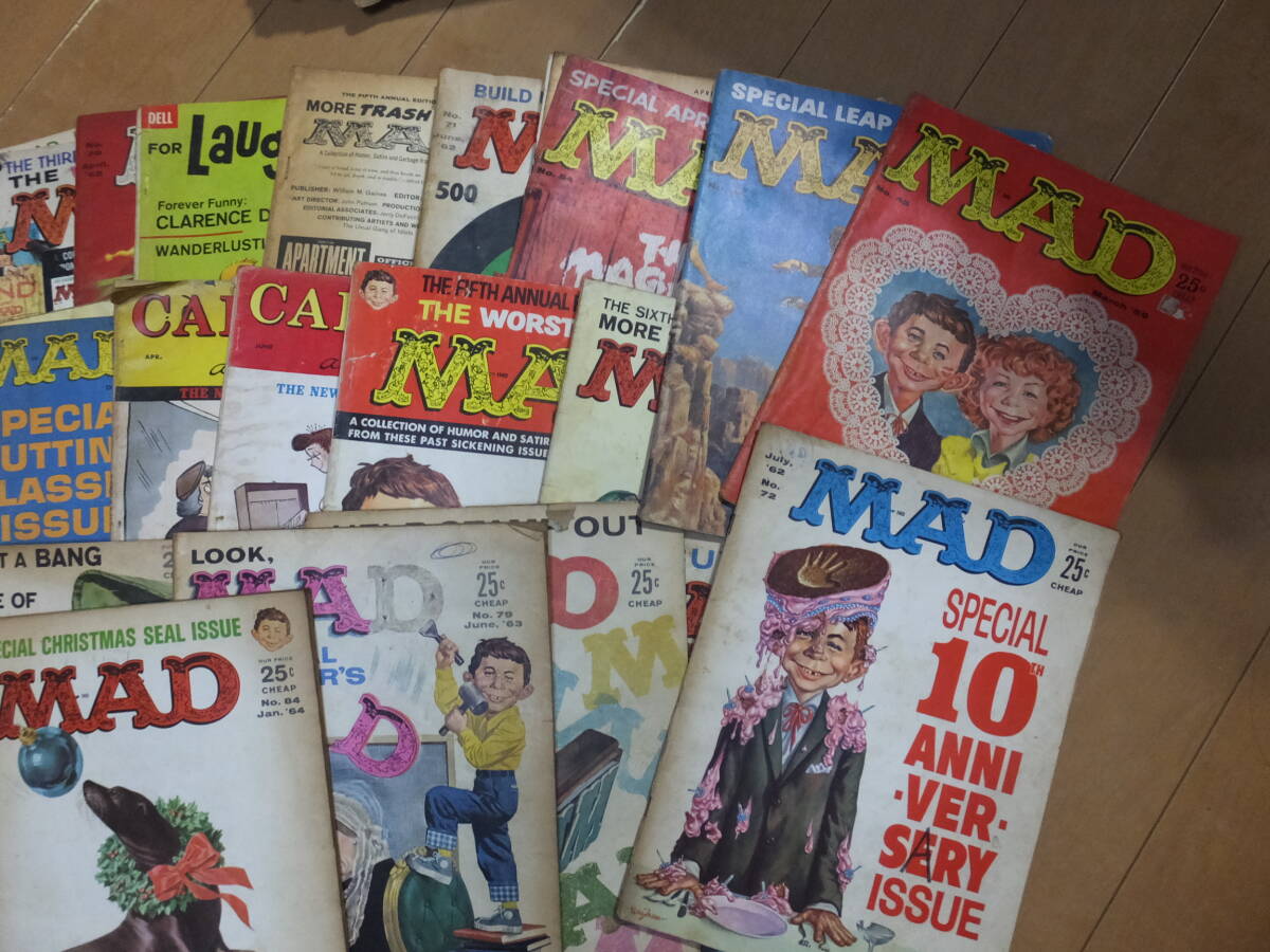 MAD Batman за границей книга@MAD MAGAZINE журнал книга@ Vintage комикс продажа комплектом 