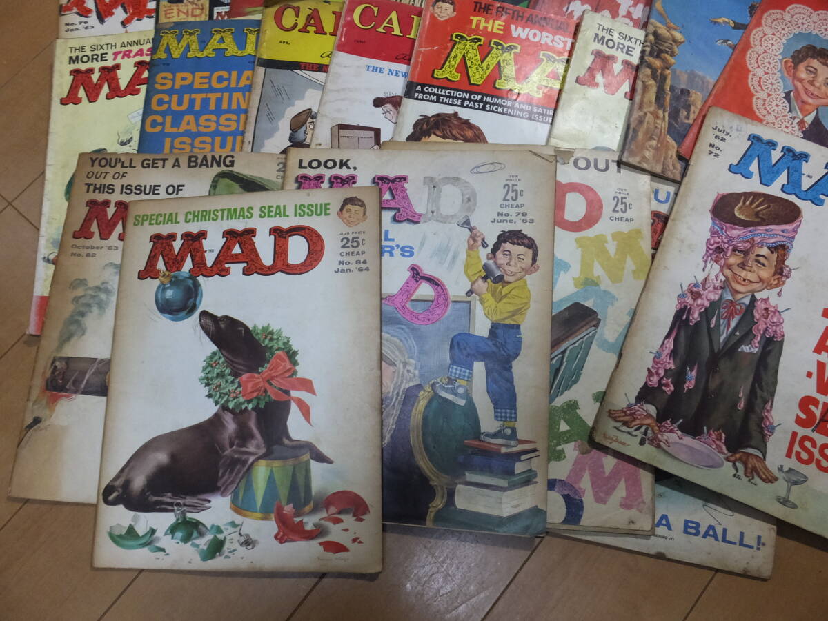MAD Batman за границей книга@MAD MAGAZINE журнал книга@ Vintage комикс продажа комплектом 