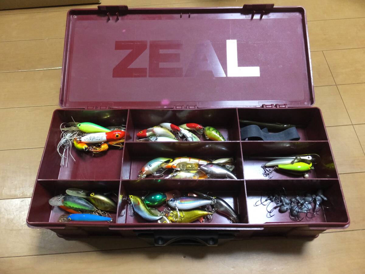 ZEALケース ルアー いろいろ 釣り用品 まとめ売り の画像1