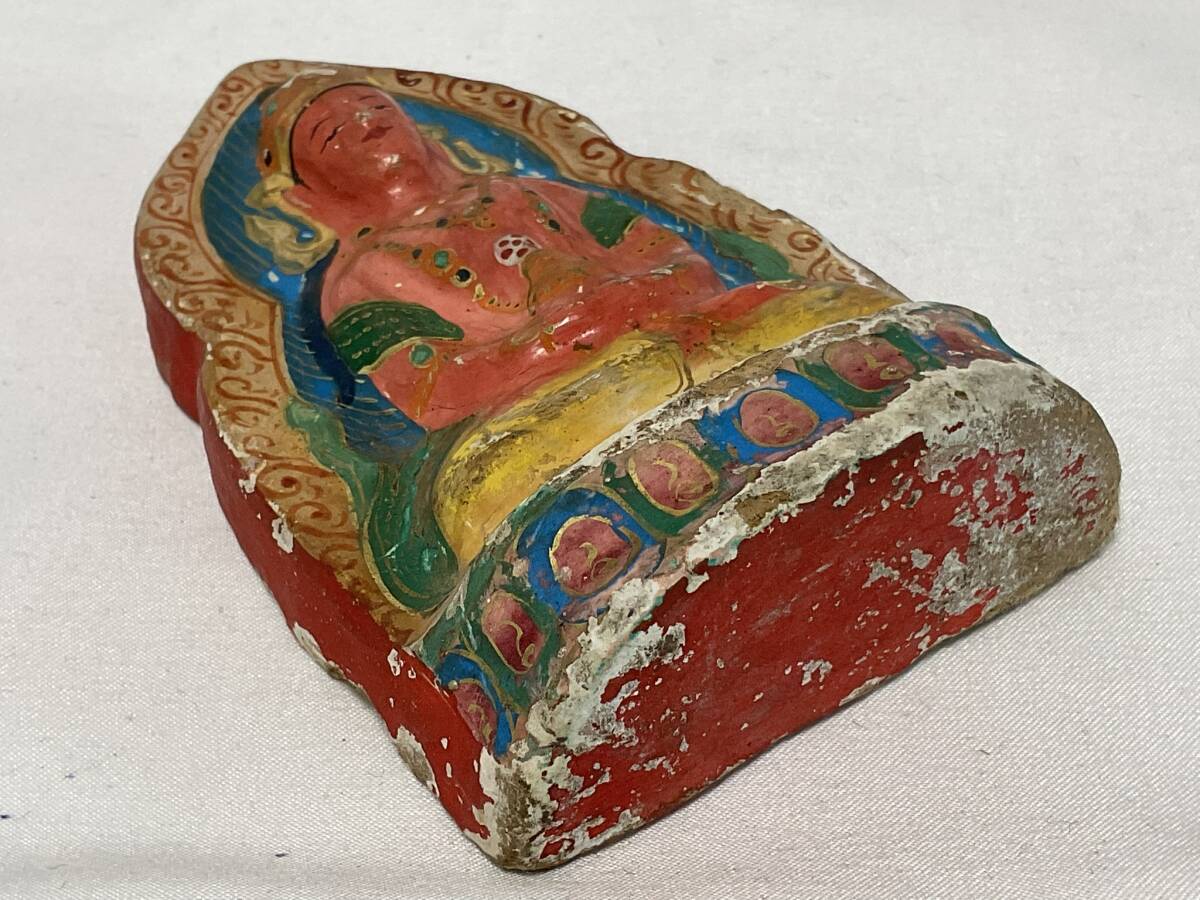 chi bed Buddhism Buddhist image weight 198g size height 11.2./ width 6.9.