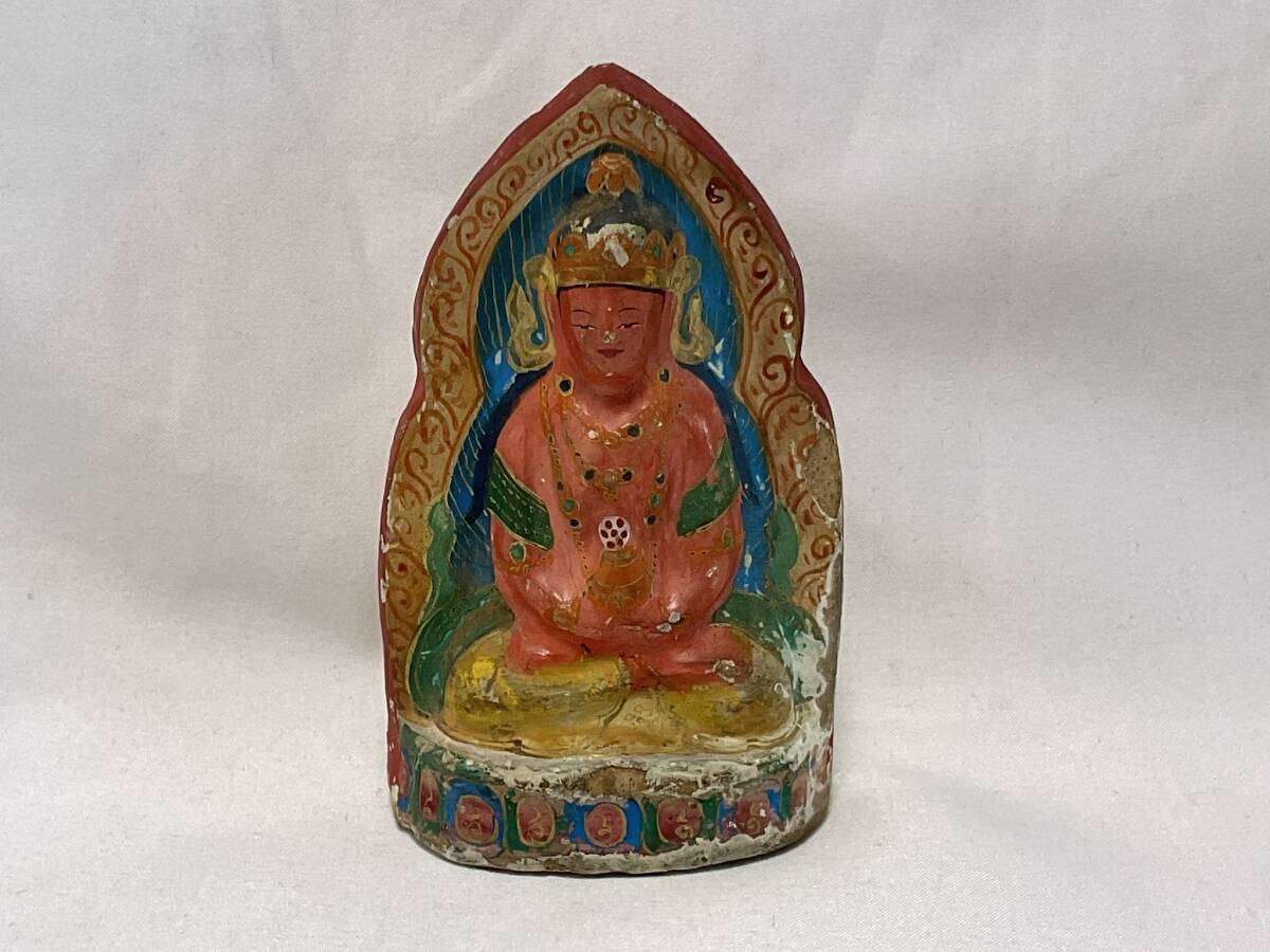 chi bed Buddhism Buddhist image weight 198g size height 11.2./ width 6.9.
