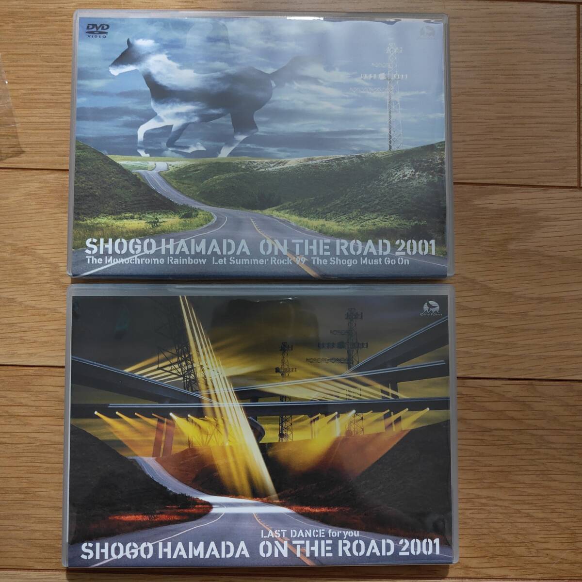 [ rare ] Hamada Shogo ON THE ROAD2001 2DVD+2CD the first times production limitation super-beauty goods almost not yet viewing box specification three person .BOX ( double a Murray case ) valuable rare 