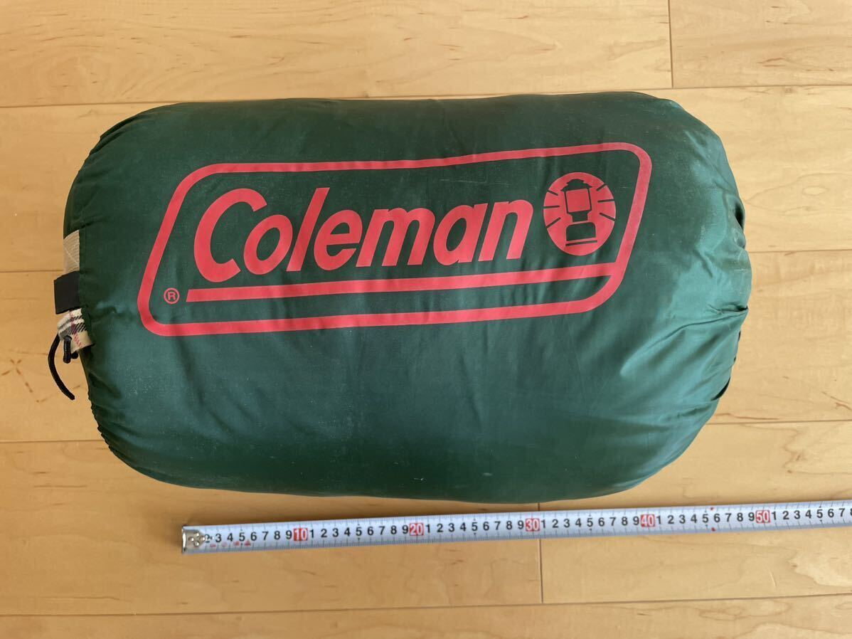 Coleman 寝袋 コールマン sleeping bag スリーピングバッグ ①_画像1