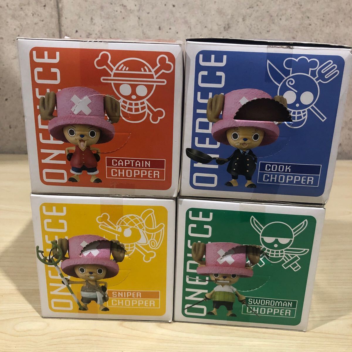 SNR240412 未開封 ONE PIECE チョッパー 『目指せ海賊』フィギュア 全4種 バンプレスト ワンピース 尾田栄一郎 集英社 フィギュア アニメの画像3