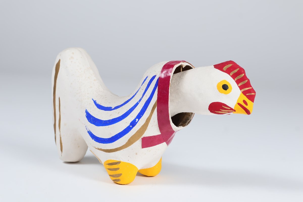 Himeji .. колеблющийся курица Matsuo . Хара . земля игрушка Hyogo префектура .. традиция прикладное искусство нравы и обычаи кукла украшение 
