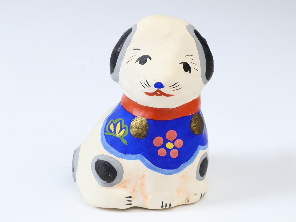 座り犬 犬張子 4体 まとめて 郷土玩具 民芸 伝統工芸 風俗人形 置物_画像7