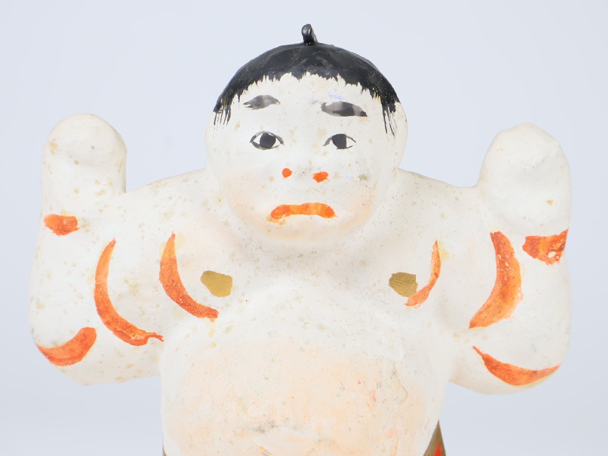 常石張子 力士 宮本峯一 郷土玩具 広島県 民芸 伝統工芸 風俗人形 置物_画像3