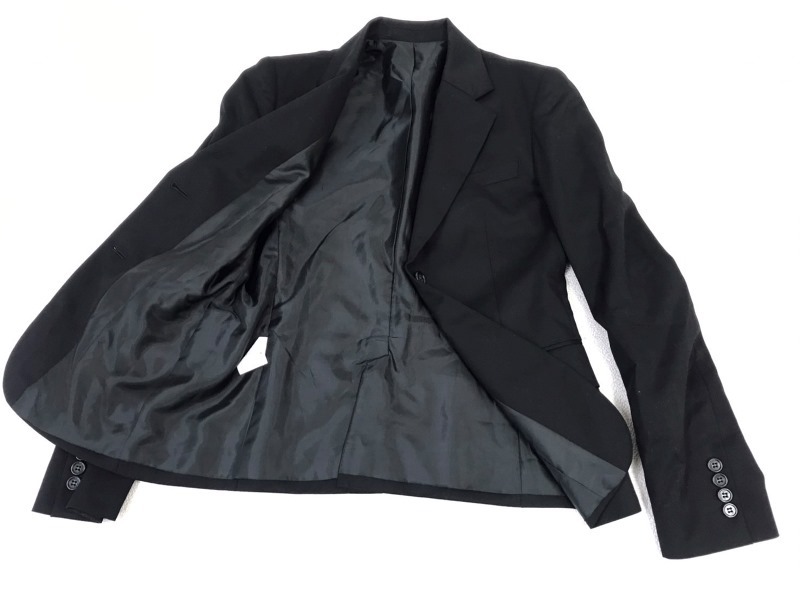 2424 [ I.M.G.N IMMAGINAZIONE ] выставить костюм / жакет * юбка размер :9 цвет : черный 