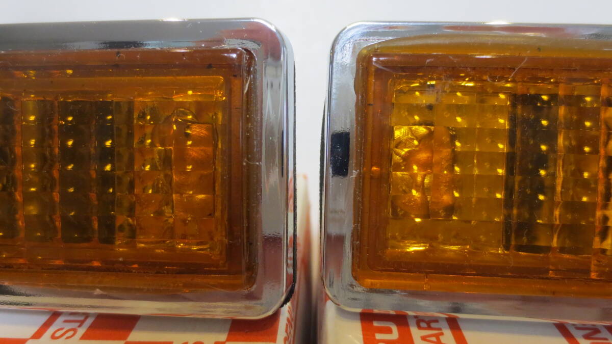 [ new goods ] angle eyes 117 coupe side marker lamp 2 piece set (PA95,PA96 for ***XC-J excepting 1978 year on and after ) chair . original part 