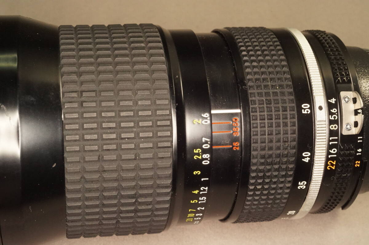 Nikon Ai-S Nikkor 25-50mm F4 実用品の画像7