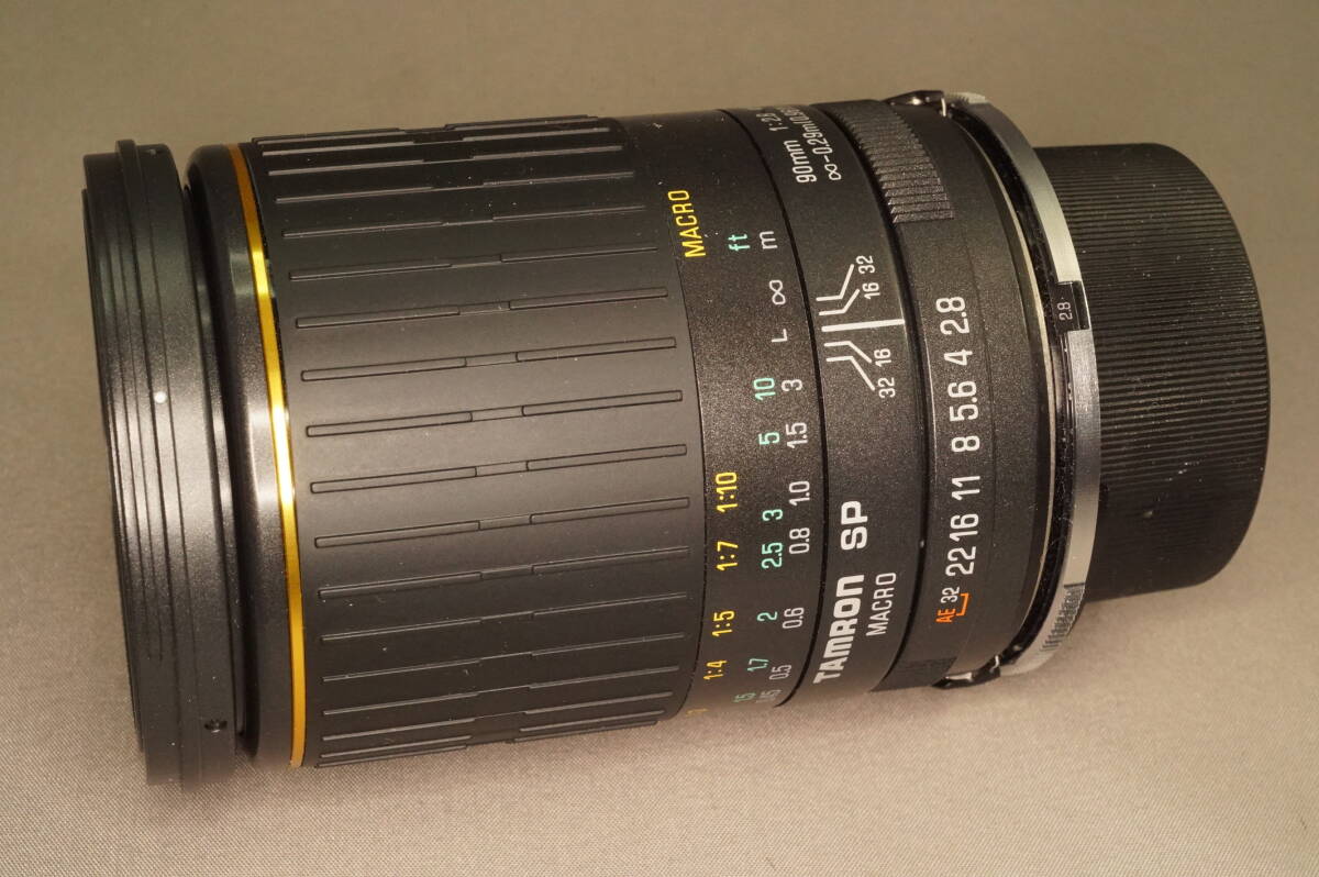 TAMRON SP 90mm F2.8 MACRO(72B) With Nikon AiS MOUNTの画像1