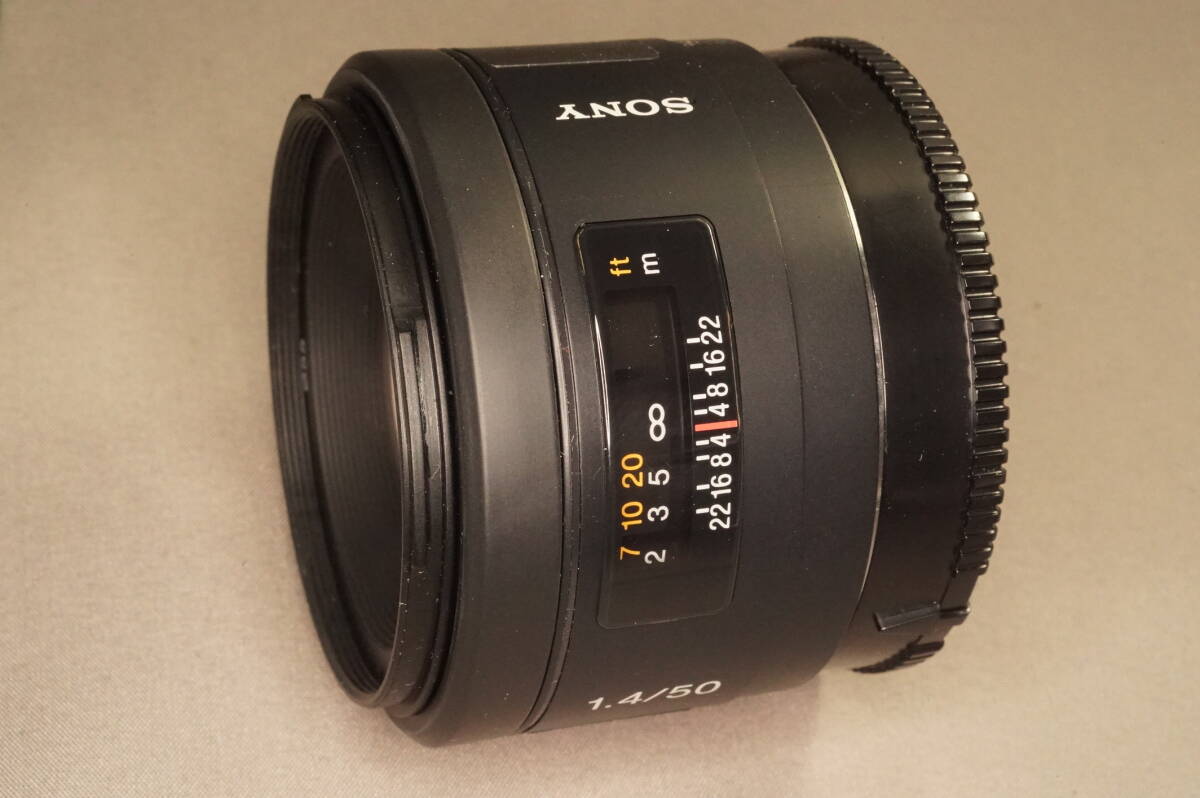 SONY AF 50ｍｍ F1.4 (SAL50F14)良好品_画像2