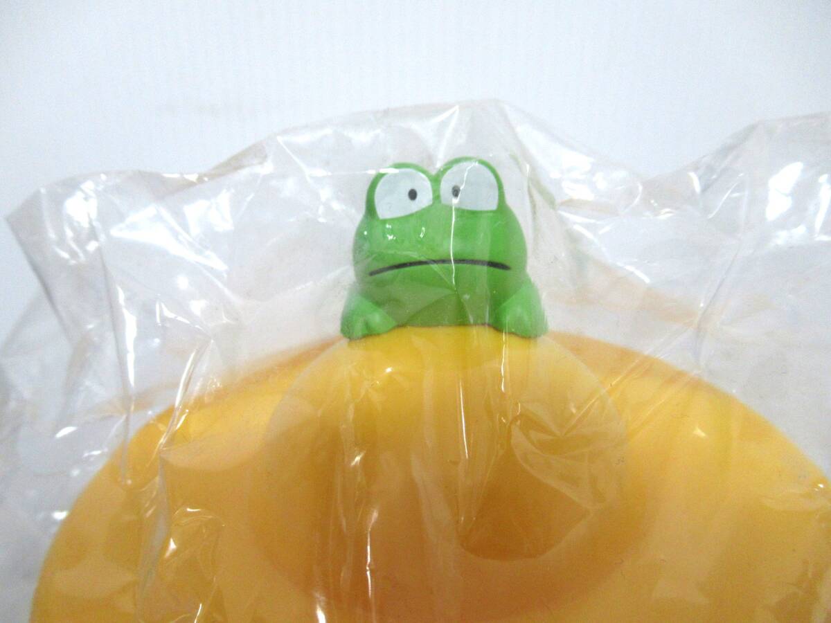  Mr. Karl * frog. kero futoshi attaching unopened goods . gold mascot Rocky 2 body set sofvi savings box Showa Retro Novelty doll 
