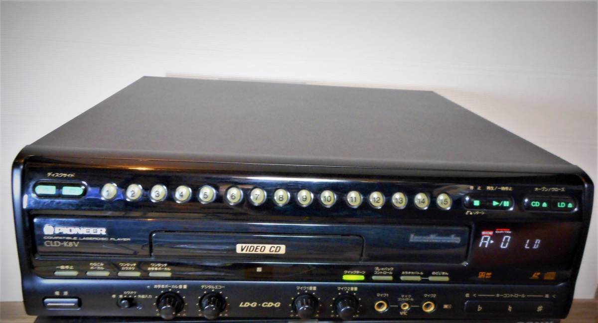 [ beautiful goods ]PIONEER Pioneer LD player CLD-K8V maintenance operation goods karaoke laser disk player * tube AL651qf