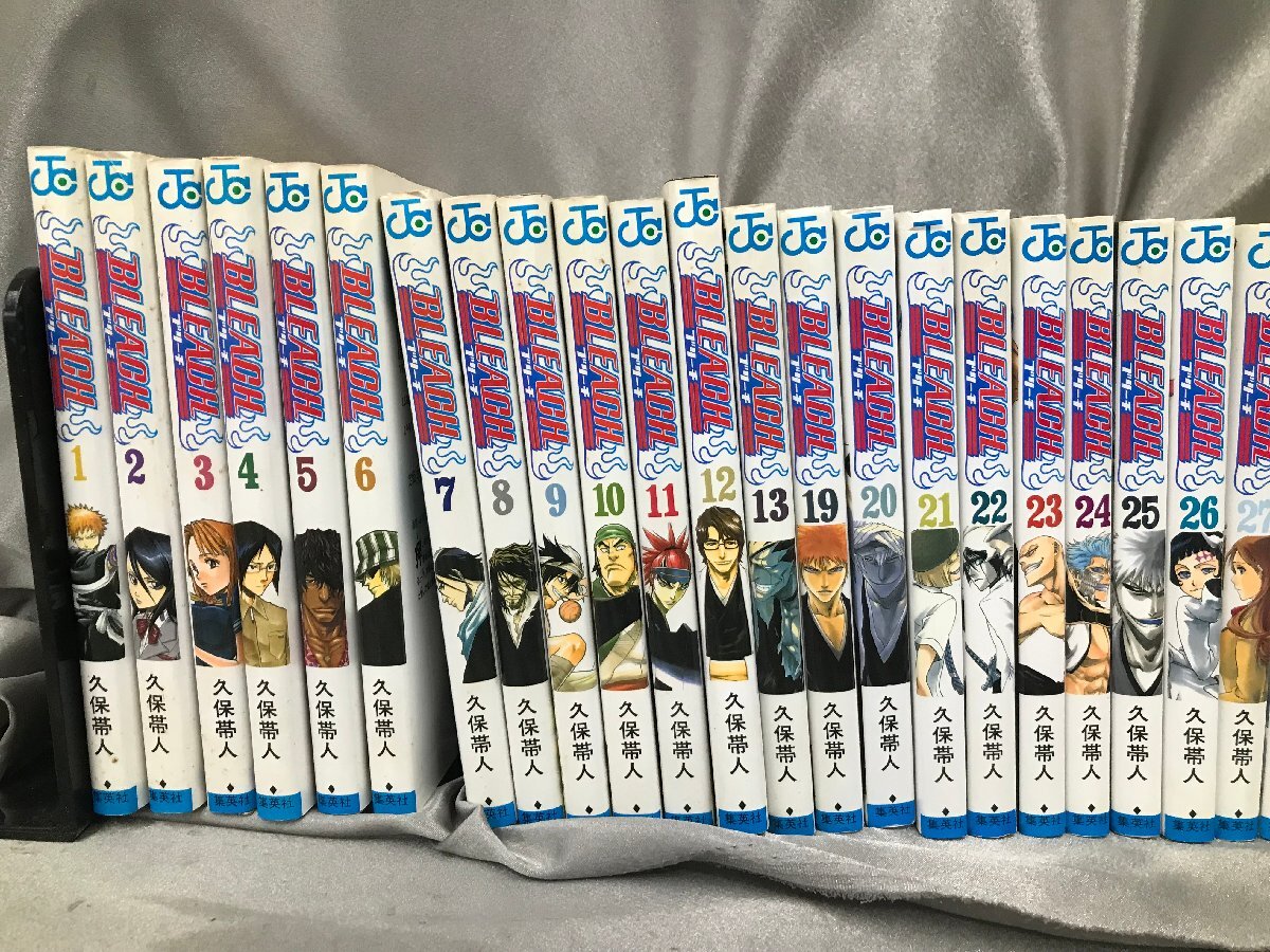 04-09-234 ◎BE【小】 中古 漫画 コミック 古本 ブリーチ BLEACH 久保帯人 1巻～59巻 抜けあり まとめ売り 不揃いの画像2