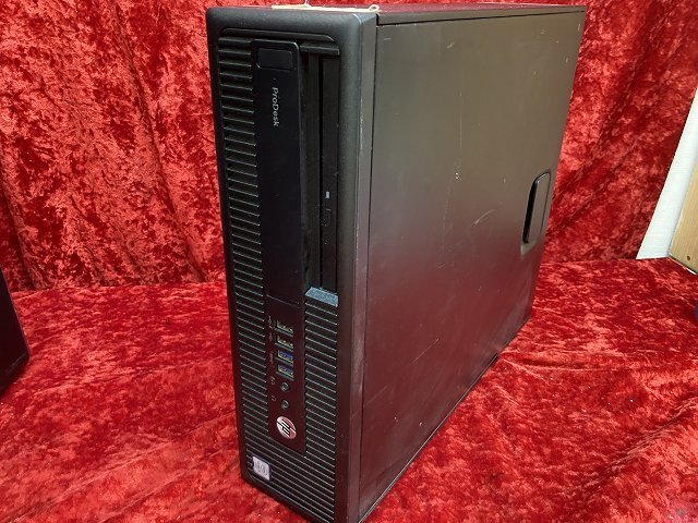 04-18-701 ◎AD パソコン デスクトップPC Windows10 Corei5 4GB HP Pro DESK 600 中古の画像1