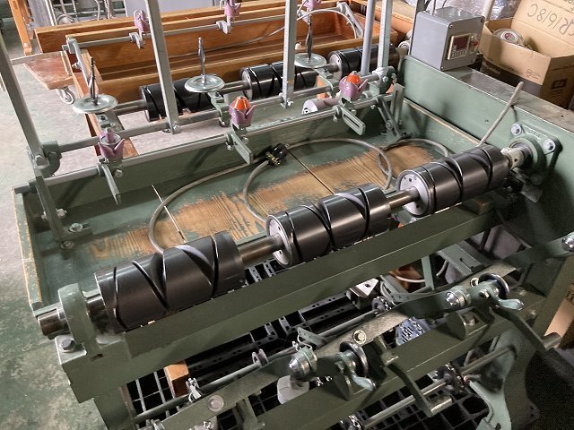 引-3137 ♪AK 大阪 引取限定 業務用機械 糸より機 糸撚り機 ワインダー 引き揃え機 店舗用品 裁縫 縫製 手芸 クラフト 中古の画像3