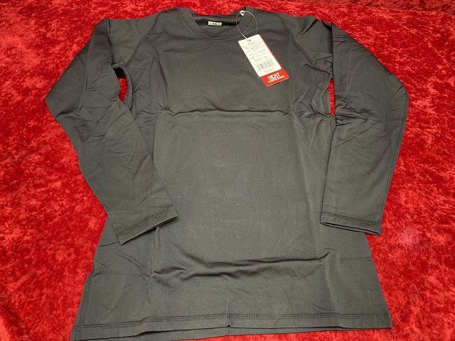 02-20-916 *BZ спортивная одежда компрессионный круглый вырез рубашка с длинным рукавом женский LL размер чёрный продажа комплектом 4 позиций комплект не использовался товар 