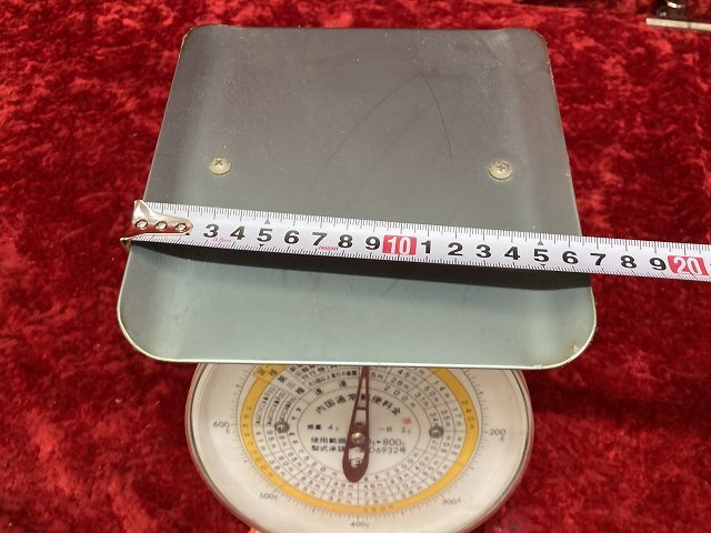 04-30-162 ◎AJ 店舗用品 測量測定器 はかり 800gはかり　上皿はかり　中古品_画像4
