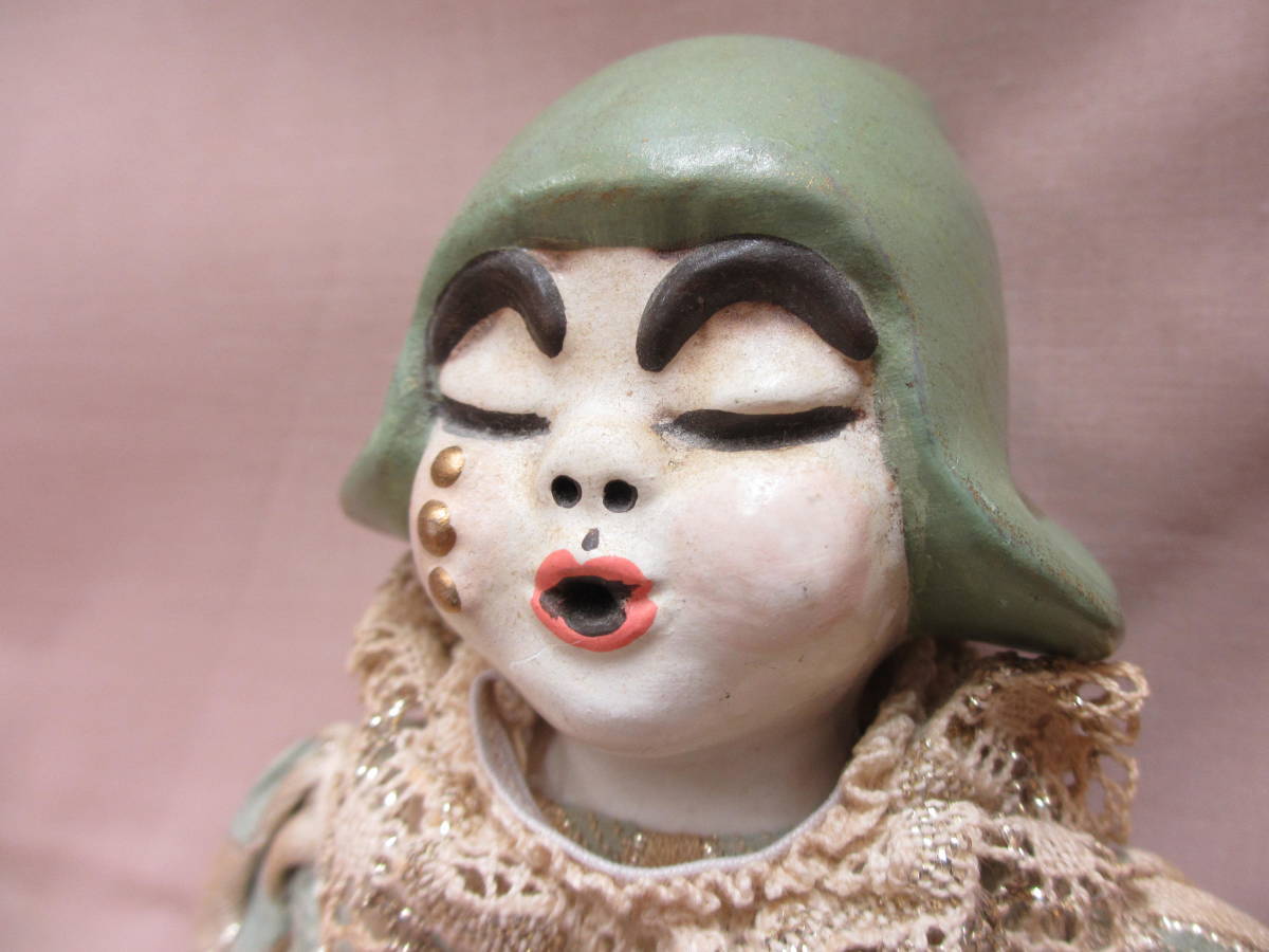  Italy made THUN Bolzano Bozen ceramics piero doll 2 body 