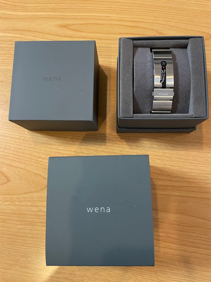 ソニー WB-11A/S  wena wrist pro Silver