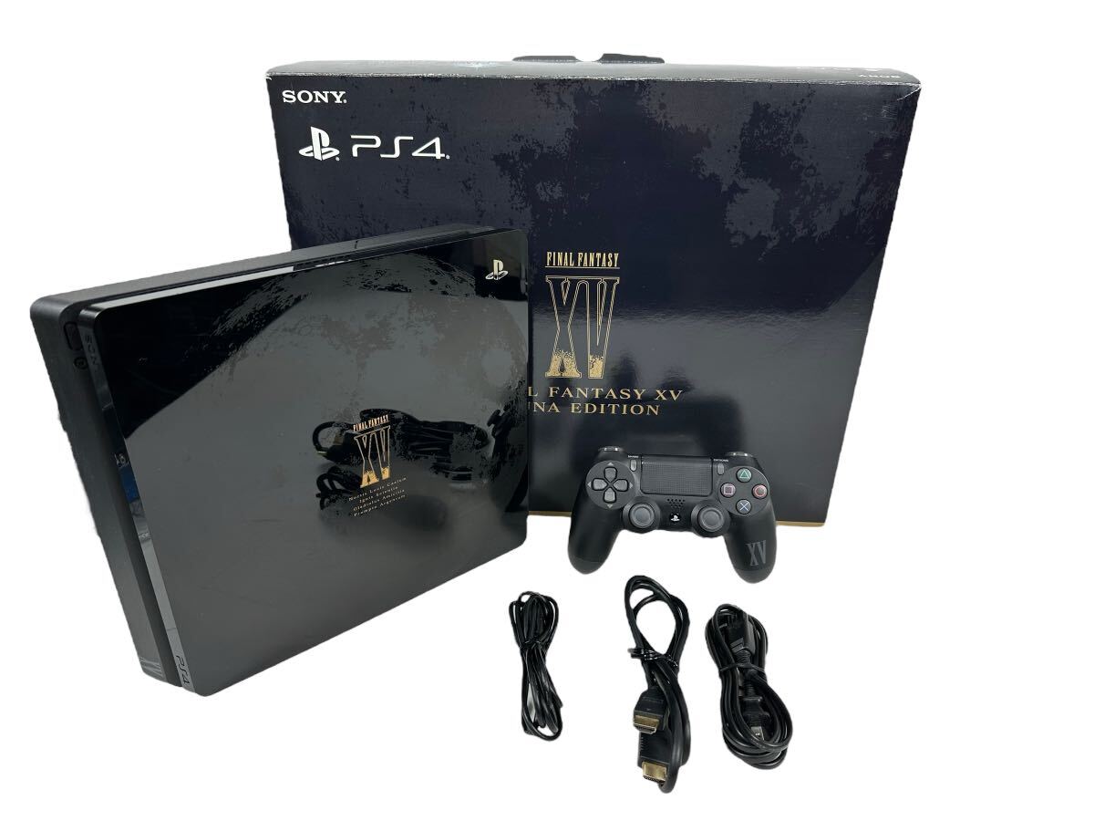 【FW9.00以下】SONY PS4 本体 CUH-2000B 1TB Final Fantasy XV LUNA Edition FW6.20 【動作確認済み】ソニー PlayStation_画像1