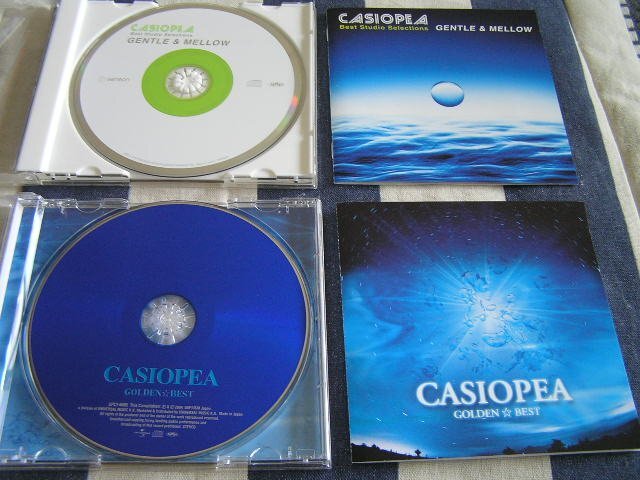 【JR403】《カシオペア / Casiopea》Golden Best / Gentle & Mellow - 2CD_画像1