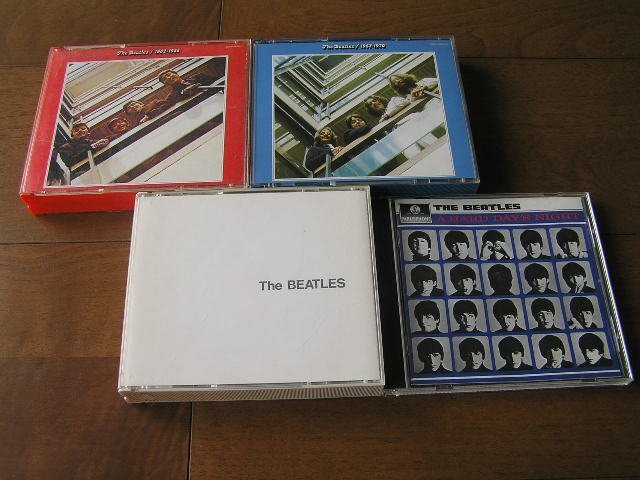 【JR403】 《The Beatles / ザ・ビートルズ》 赤盤・青盤・白盤 他 - 4CD_画像1