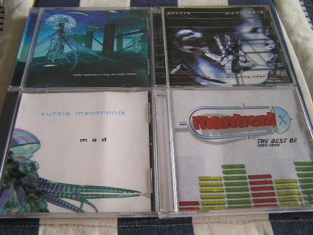 【JR008】《Mantronix / マントロニクス / Kurtis Mantronik》The Best / Mad Remix 他 - 4CD_画像1