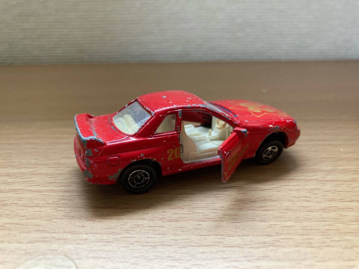 トミカ　日産　スカイライン GTR　No20　1989年製　日本製　tomica NISSAN SKYLINE GTR20 _画像2