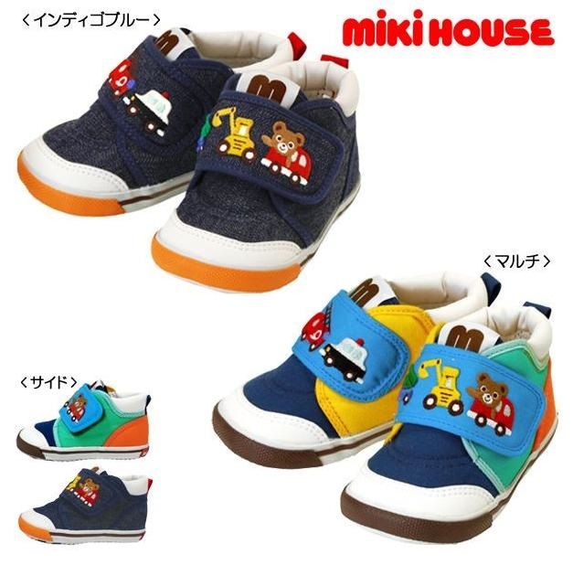 【お1人様1点限り】 即決です!【ミキハウス】新品未使用♪mikihouse 13cm 働く車プッチーセカンドベビーシューズ 靴 カラー:マルチ 13cm~ 【お1人様1点限り】 即決です!【ミキハウス】新品未使用♪mikihouse 13cm 働く車プッチーセカンドベビーシューズ 靴 カラー:マルチ 13cm~