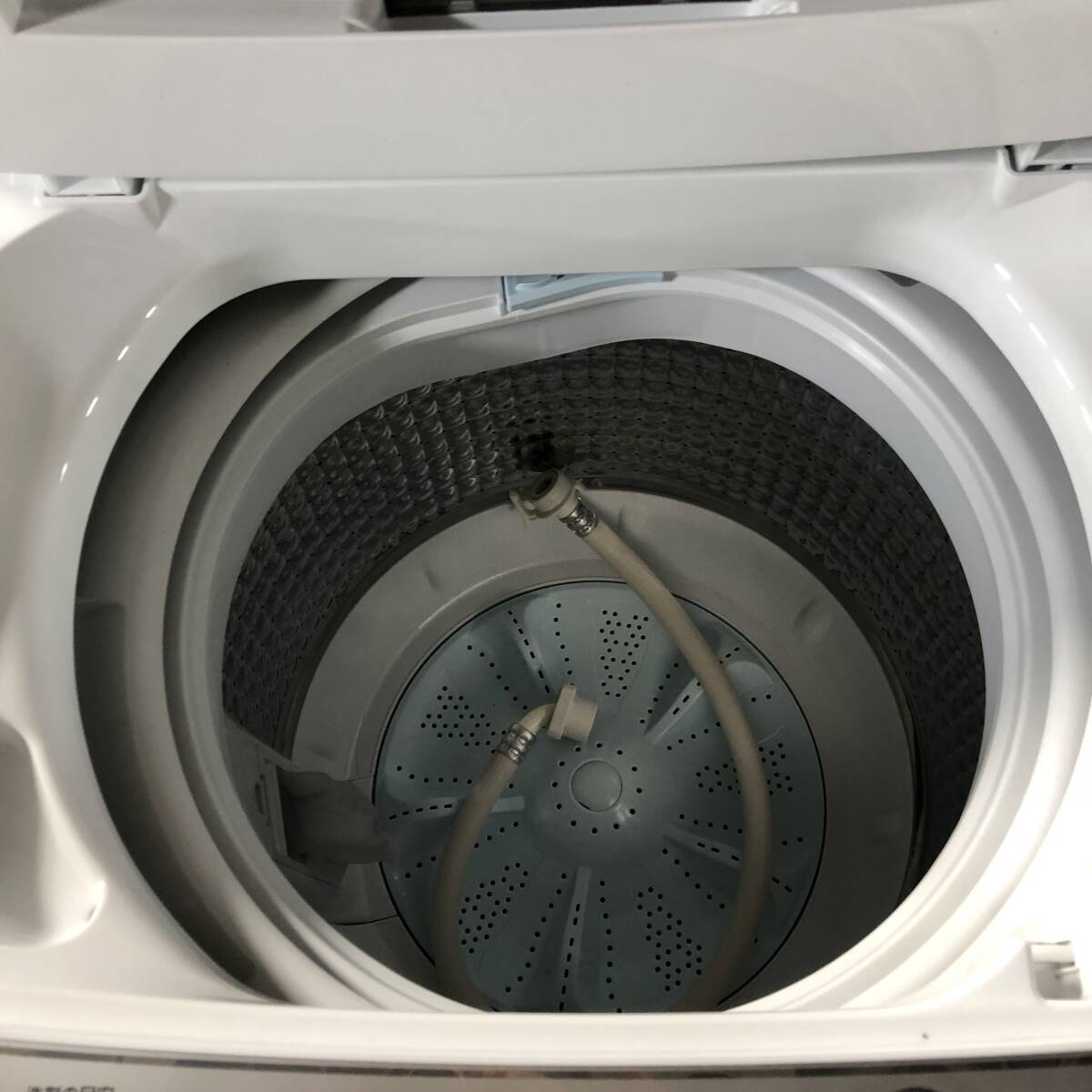 S432 21年製 アクア AQUA 全自動洗濯機 AQW-S6M 6㎏ 直接取引可 石狩市_画像3