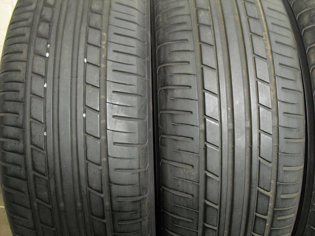 A939 溝あり ヨコハマ エコスES31 205/60R16 2020年製 4本 夏タイヤ 直接引取可 石狩市 _画像2