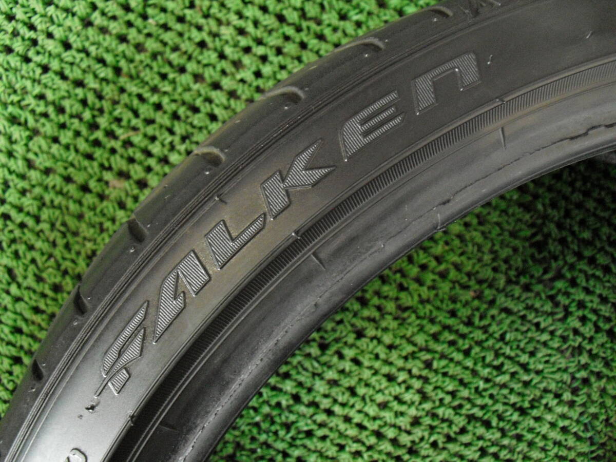 A1140T 溝あり ファルケン アゼニス FK510 225/35R19 255/30R19 2021年製 4本 夏タイヤ 直接引取可 石狩市 の画像6