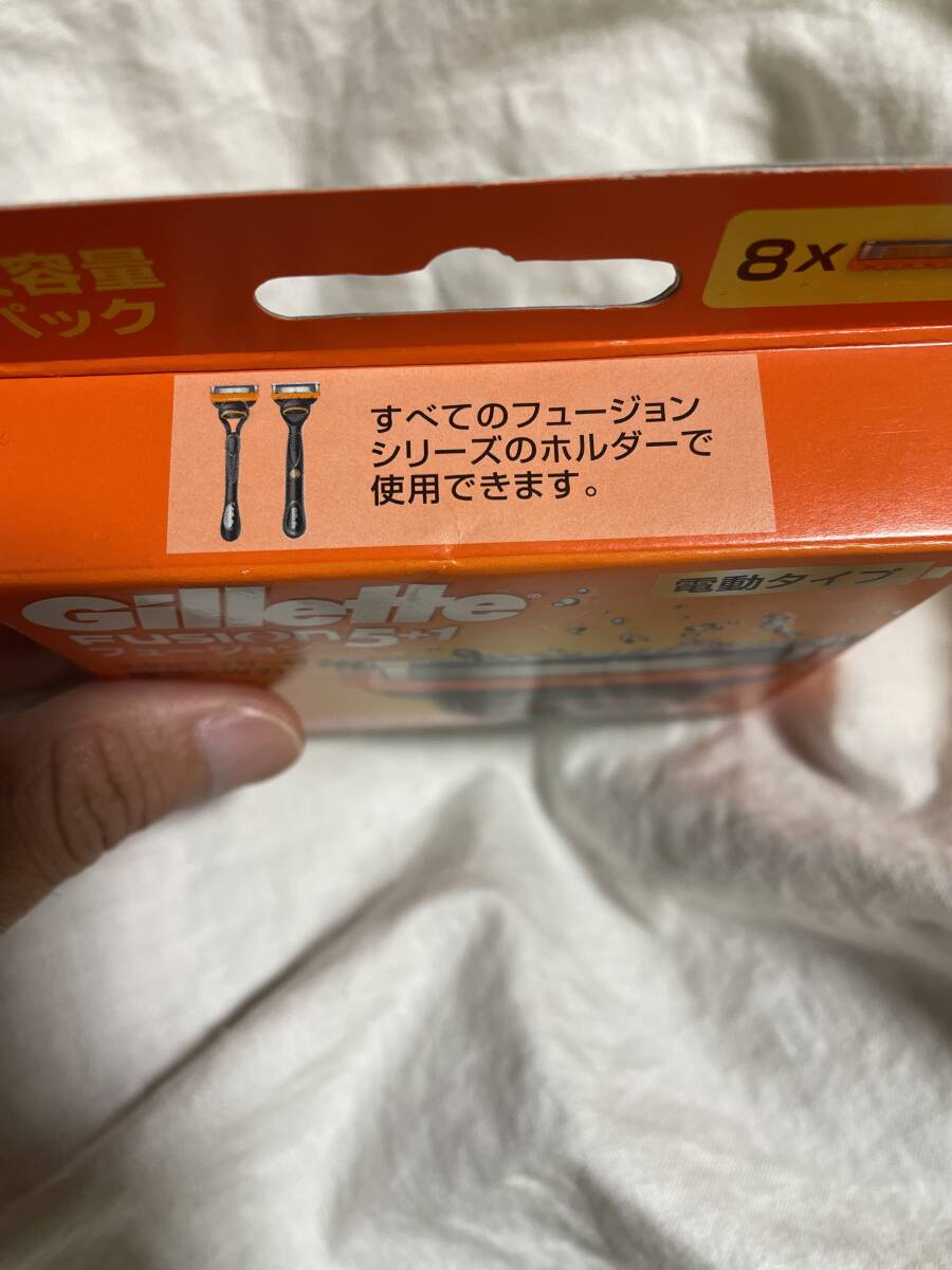 大人気 ジレット フュージョン 5+1 替刃 8個 未開封 正規品 お得 激安 処分 メンズ 髭剃り 脱毛 男子 男性x_対応ホルダー参考画像！！