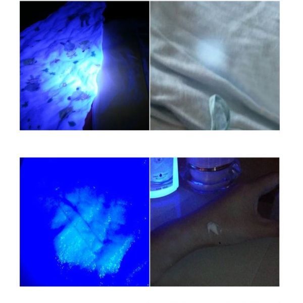 ルアー UV ブラックライト 蓄光器 LEDライト 蓄光に ワームの画像2