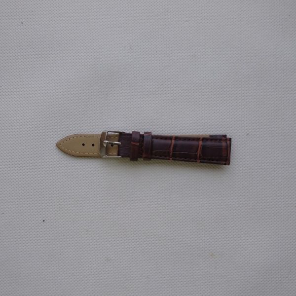  Brown корова кожа производства черный ko узор type вдавлено .18mm не использовался товар наручные часы ремень 