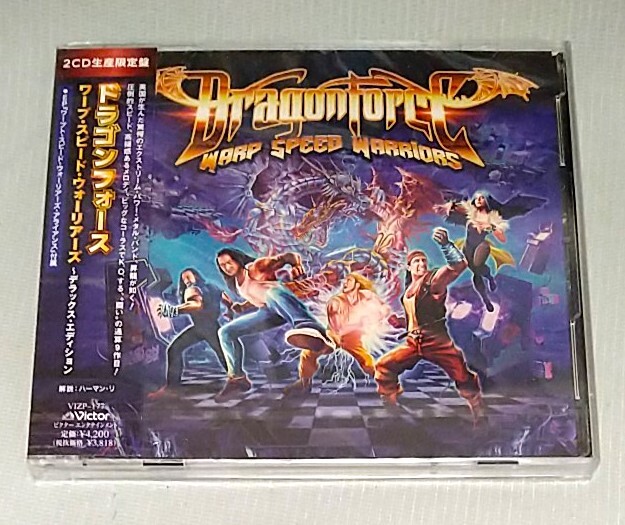 ★ DRAGONFORCE ドラゴンフォース 「WARP SPEED WARRIORS」 2CD Deluxe Edition★ ARCH ENEMY AMARANTHE TRIVIUM HELLOWEEN DREAM THEATER の画像1