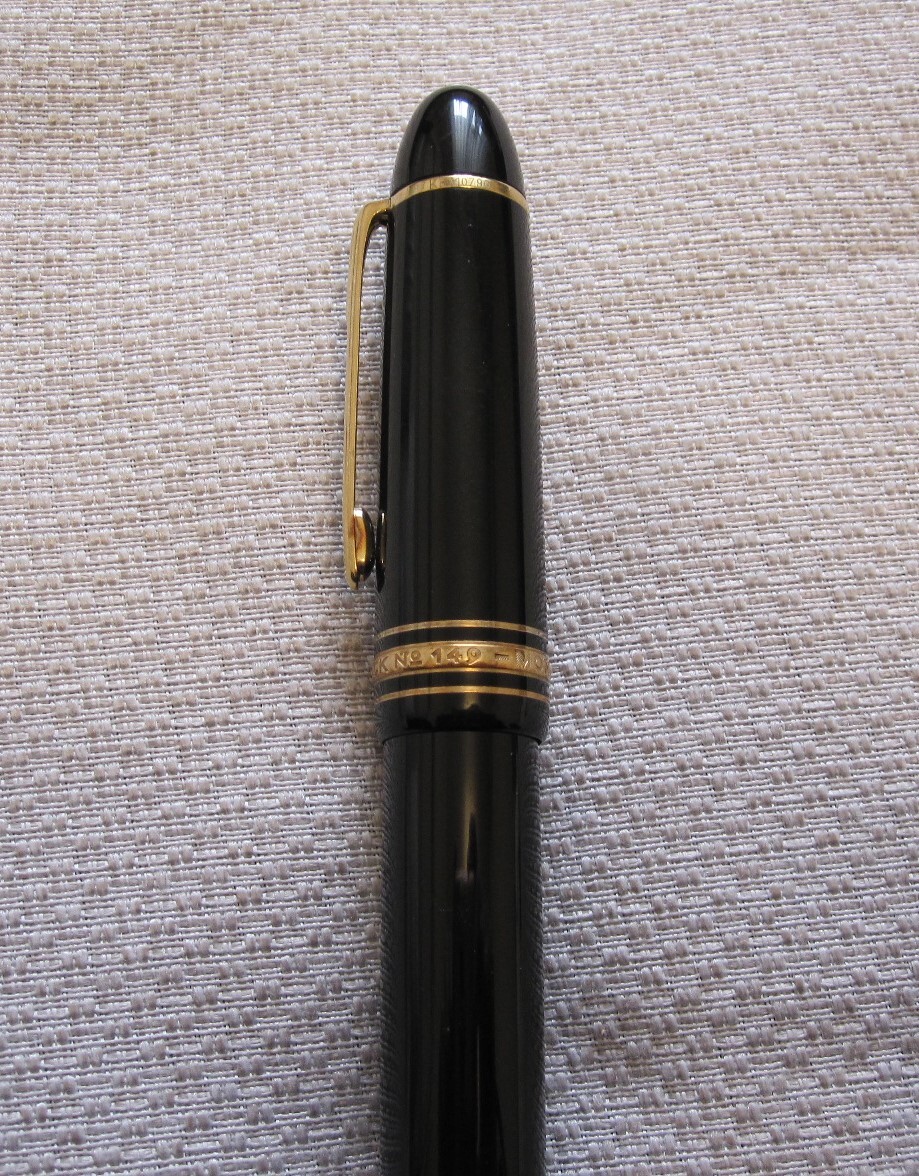 MONTBLANC Montblanc fountain pen 18K 4810 750 ink attaching 