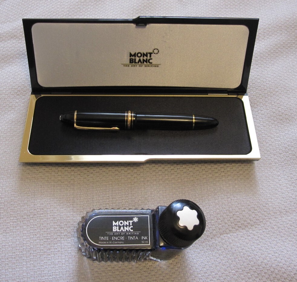 MONTBLANC Montblanc fountain pen 18K 4810 750 ink attaching 