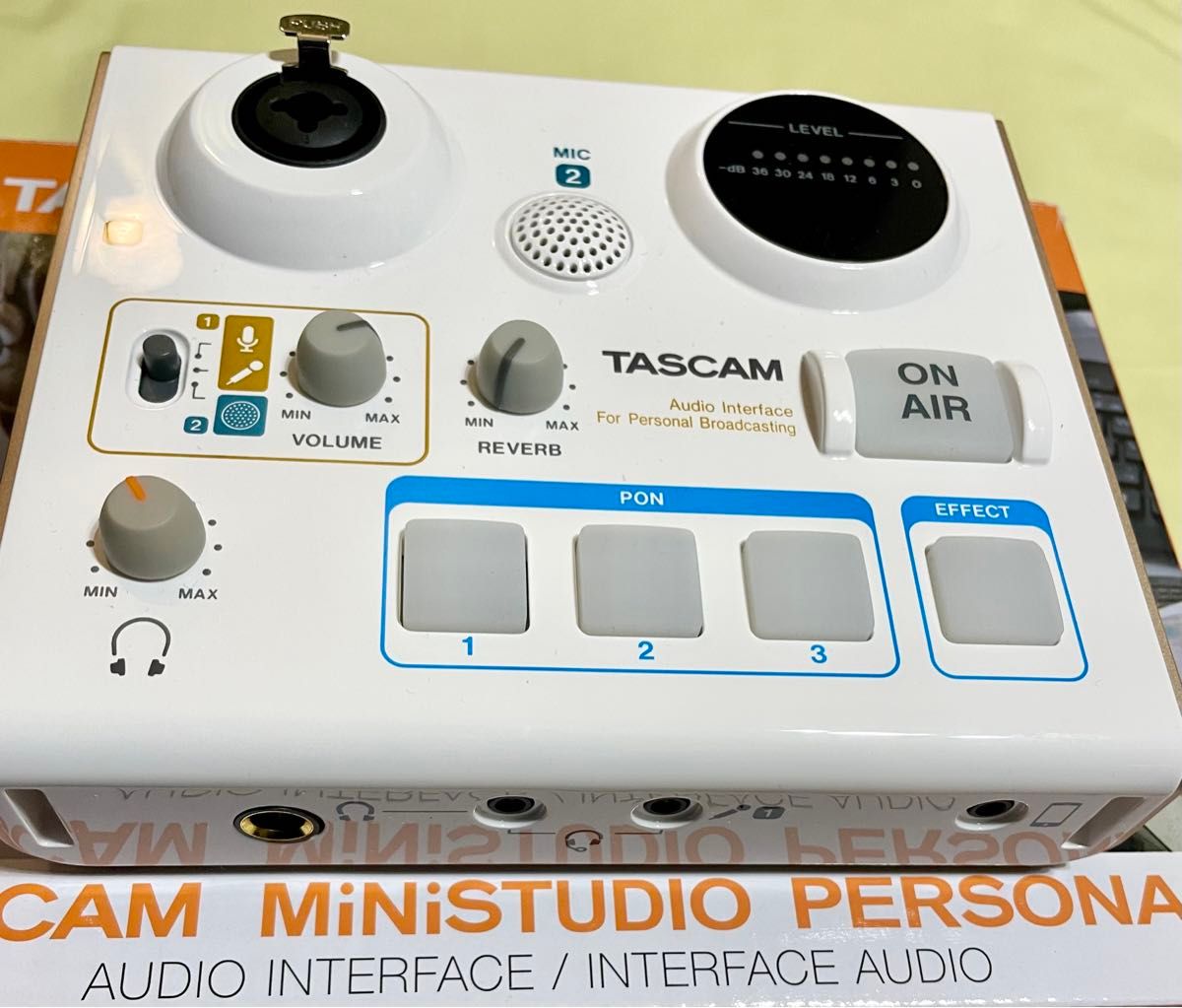 TASCAM MiNiSTUDIO PERSONAL USBオーディオインターフェース タスカム 配信 生放送