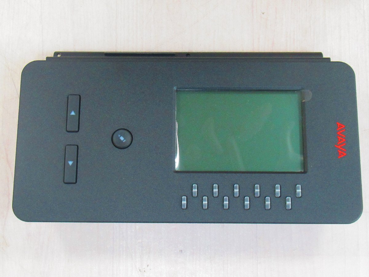 ZZ2 15229# unused goods Avaya[ BM12 ](3 pcs. set )a bias IP Phone button module (9608,9611,9641 for ) receipt issue possibility 